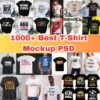 1000+ Best T-Shirt Mockup PSD ,t-shirt mockup bundle , White Tshirt Model Mock Up, Hippie Bohemian Mocks, Lifestyle Mockup