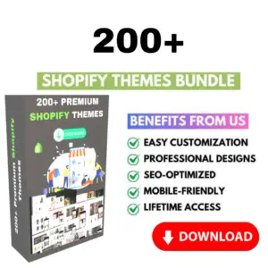 200+ Premium Shopify Themes, Templates Bundle for Online Store Design, eCommerce Websites AND Digital Stores