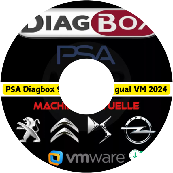 PSA Diagbox 9.186 2024 VM- Multilingual