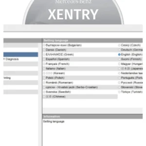 Xentry Passthru J2534 Mercedes XPT 09.2024