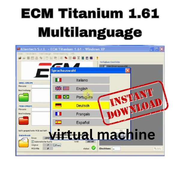 ECM TITANIUM 1.61 With 26000 + Driver