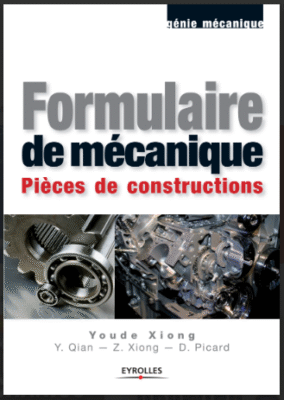 formulaire de mécanique pièces de constructions pdf