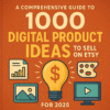 best selling digital products in etsy