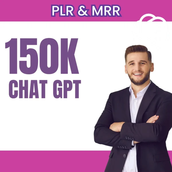 150K ChatGPT Prompts PLR | AI Prompts for Business, Marketing & Social Media | Make Money Online Ideas | Productivity and Automation Tools