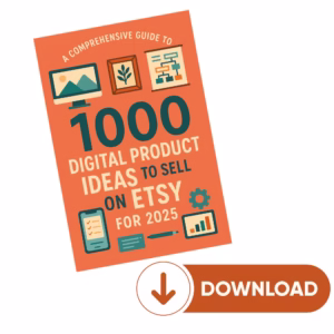 best selling digital products in etsy