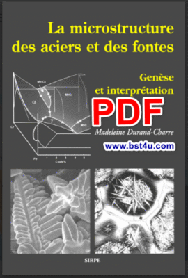 la microstructure des aciers et des fontes pdf gratuit