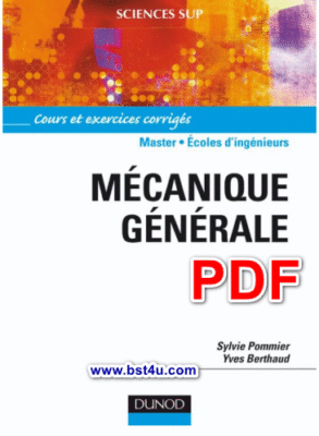 Cet ouvrage de mécanique générale traite plus particulièrement des principes de conservations (masse, cinétique, quantité de mouvement, énergie). La méthode de Lagrange, la recherche des positions d'équilibre, les mouvements stationnaires et leur stabilité sont également présentés. Un chapitre traite des chocs élastiques. Le cours est appuyé par de nombreux exemples et applications issus du monde industriel. Chaque chapitre est accompagné d'une série d'exercices et de problèmes corrigés.