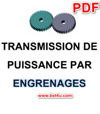cours Transmission de puissance par engrenages pdf