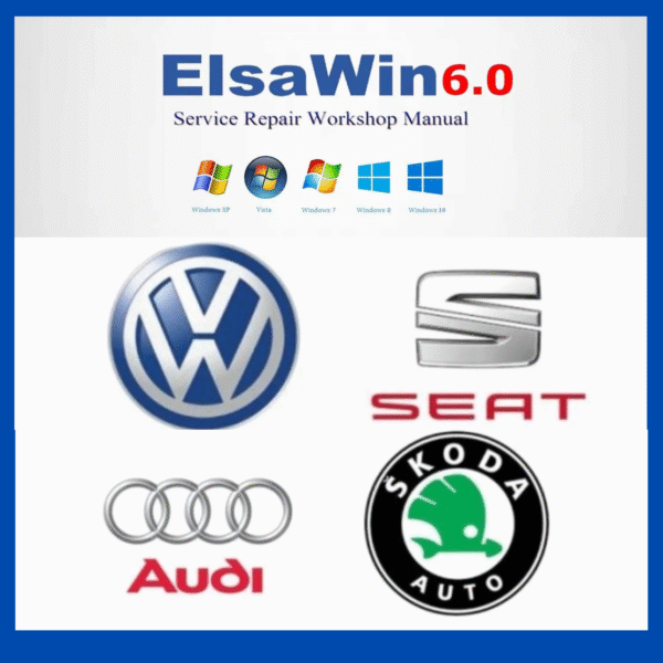 ElsaWin 6.0 (2018) – Full Multilanguage | Volkswagen & Audi Workshop Repair Manual