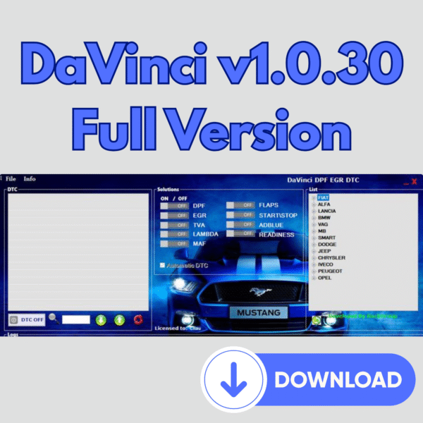 DaVinci ChipTuning Remap v1.0.30 Full Version