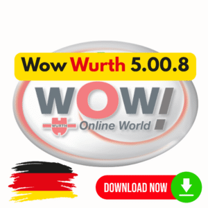 Wow Wurth 5.00.8 German language with activation license For Cars and Trucks Full Diagnostic Software