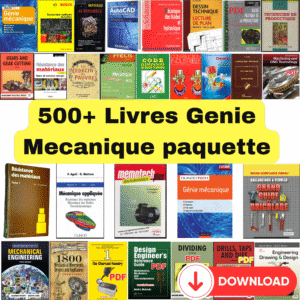 Pack de Livres PDF en Génie Mécanique