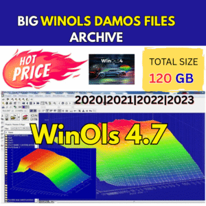 WINOLS Damos Big Pack (New)| Chip Tuning OLS + Mappacks