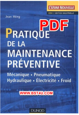 La maintenance préventive consiste à vérifier l'état de fonctionnement et d'usure des matériels, de façon régulière et planifiée, afin de suivre leur dégradation et de prévenir les pannes. Cet ouvrage constitue un véritable guide pratique pour la mise en œuvre d'une politique de maintenance préventive dans l'entreprise : la première partie expose les méthodes permettant de mettre en place un plan de maintenance préventive ; la deuxième partie propose une centaine de fiches pratiques décrivant les actions de maintenance préventive à entreprendre, pour chaque type de matériel (contrôles non destructifs, mécanique, pneumatique, hydraulique, électricité, automatisme, froid). Ce livre constitue un support de réflexion et de travail indispensable aux responsables, ingénieurs et techniciens de maintenance soucieux de mettre en place, au sein de leur entreprise, une maintenance fiable adaptée aux enjeux économiques actuels.