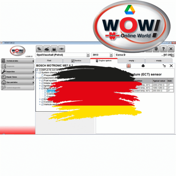 Wow Wurth 5.00.8 German language - Image 3