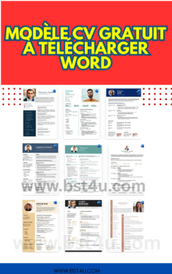 Modèle CV gratuit à télécharger Word