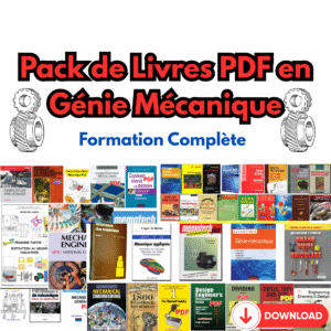 Pack de Livres PDF en Génie Mécanique