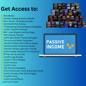 30 Million Digital Products to Sell | Master Resell Rights Products | Digital Products Bundle | PLR Bundle Digital Products | Passive Income