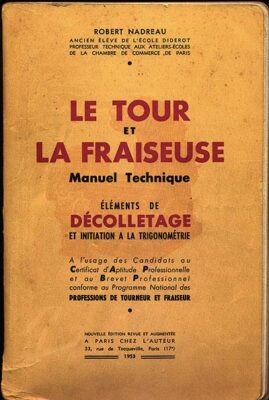 Le Tour Et La Fraiseuse Manuel Technique Pdf