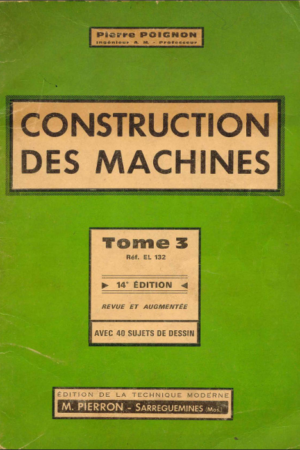 📘 Construction des Machines – Tome 3 (PDF)