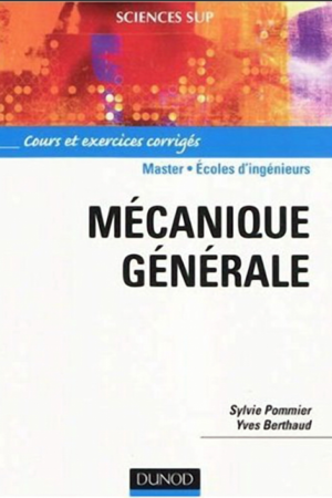 Cours et Exercices de Mécanique Générale – PDF